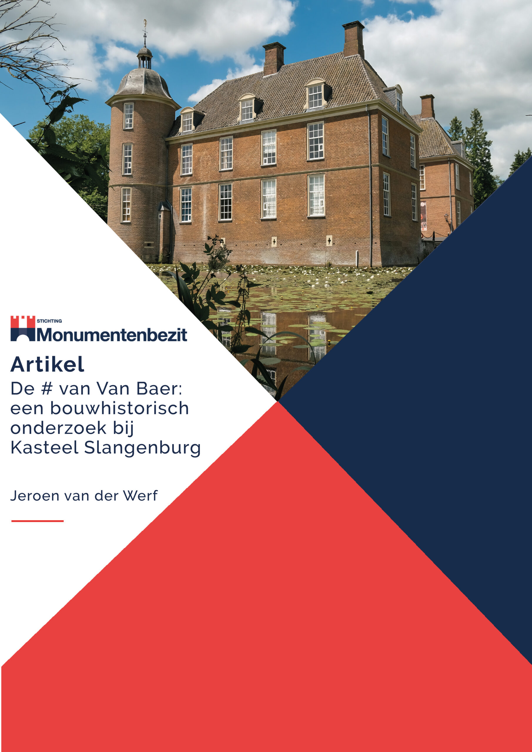 Article: construction history Slangenburg