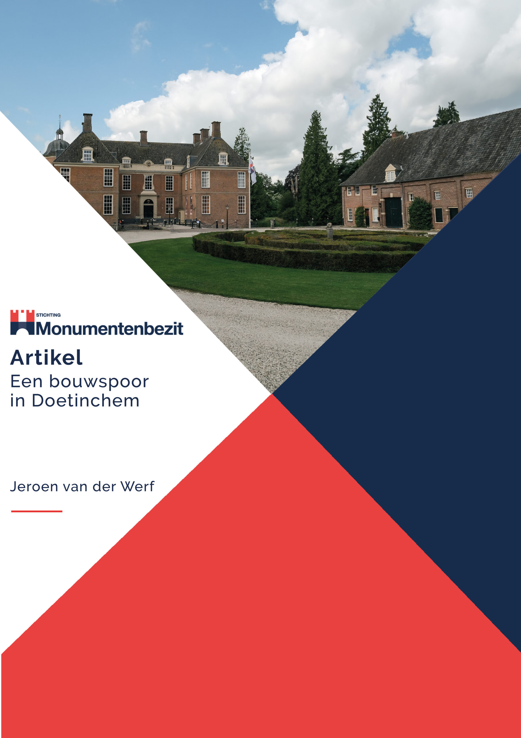 Publication: construction track in Doetinchem